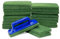 Holzpflege Reinigungsset: Handpadhalter mit Griff (240 x 97 mm) + 20x Superpads grün (250 x 115 x 24 mm) – Reinigungspads/Massierpads für Holzböden, Parkett, Terrassendielen, Möbel
