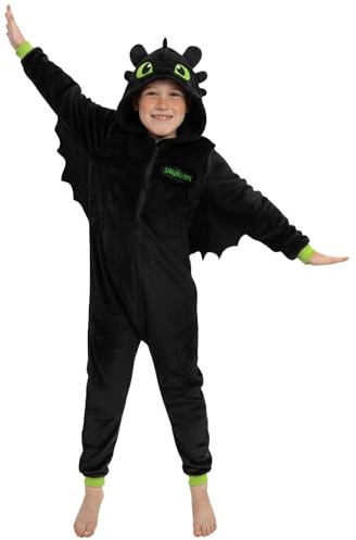 How To Train Your Dragon Onesie, Toothless Onesie, Onesies For Boys, Ages 5 To 13 Years