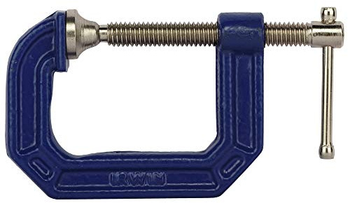 IRWIN 1415-C Tools QUICK-GRIP C-Clamp, 1 1/2-inch, 1 1/2-inch Throat Depth (2025101)