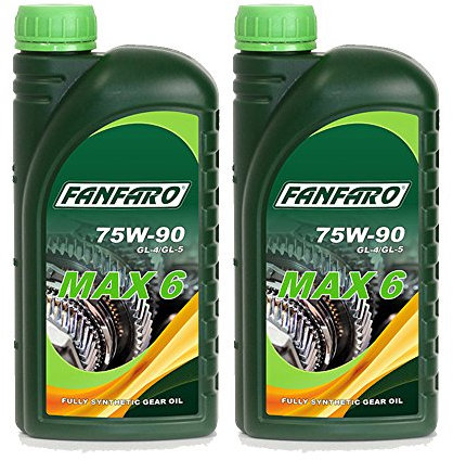 FANFARO 2 x 1L MAX-6 75W-90 GL-5/Getriebeöl Differenzialöl