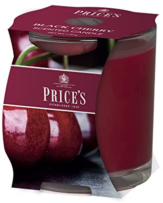 Price's Candles Duftkerze Black Cherry im Glas