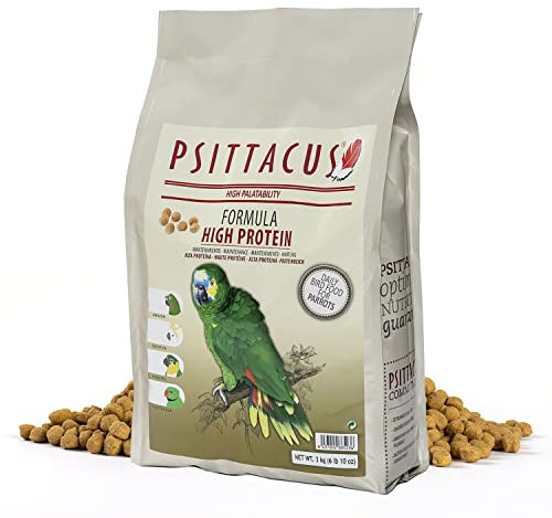 Psittacus - Futter für Papageien, hoch, Protein, 3 kg