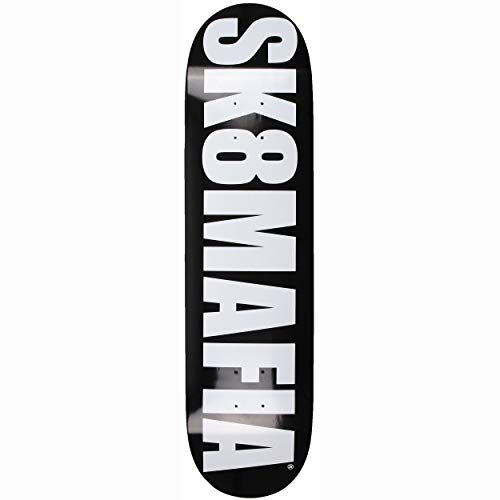 Sk8Mafia Og Logo 8x32 Deck Skateboard, Unisex, für Erwachsene, Schwarz (Black)
