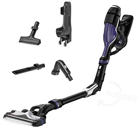 Rowenta RH9299, Aspiratori da Tavolo, Nero, Viola, 0.65 litri, 85 decibel