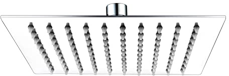 ULTRA SLIM 250mm Chrome Square Shower Head