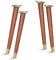 TEMI 16 Wood Table Legs – Premium Set of 4 Wooden Furniture Legs for Desk, Coffee Table, Bench, Chair, Dresser, Bed, and Cabinet – Strong, Durable and Easy to Install