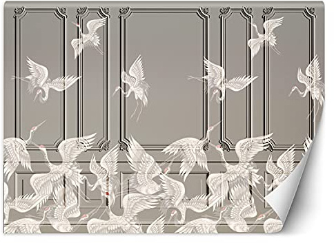 Vliestapete - Tapete 150x105 - Fototapete 3d Effekt - Wanddekoration fur Wohnzimmer - Wandtapete Einfach zu Montieren - Ornament Abstrakt