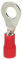 ORNO KK-8102/1/4 Isoliert Kabelschuhe Set max. Querschnitt 1mm², Ring für M4-Schraube (100 Stück)