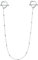 D.Bella 1 Paar Brustwarzenpiercing Nippelpiercing Chirurgenstahl 14G 1.6mm Piercing Brustwarze Nippel Ring Barbell mit CZ Herzförmige Kette