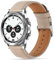 Tasikar 20mm Bracelet Compatible avec Bracelet Samsung Galaxy Watch 6/5/4 40mm 44mm/Galaxy Watch 6 Classic/Watch 5 Pro/Watch 4 Classic, Cuir Véritable Bracelet pour Galaxy Watch 3, Lumière Stellaire