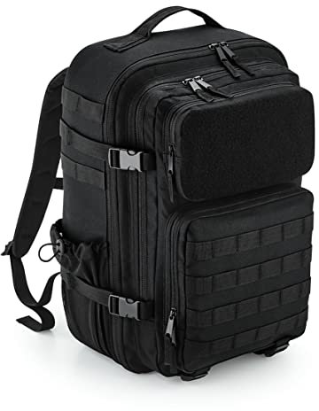 BagBase BG850 MOLLE Tactical 35L Backpack - Black