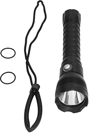10000 Lumen Tauchtaschenlampe, XHP70 LED 4 Modi Wiederaufladbare Tauchlampe, IPX8 Wasserdichte Tauchlampe 328 Fuß Professionelle Tauchlampe