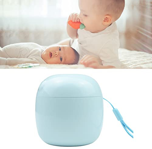 Schnuller Sterilisator, Tragbarer Mini Baby Nippel Desinfektor mit UV Licht Hocheffizienter Langer Standby Wiederaufladbarer UV Schnuller Sterilisationsbox Babyprodukt Desinfektor (Grün)