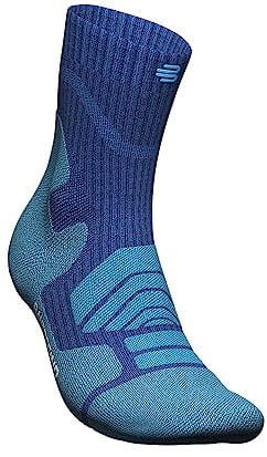 BAUERFEIND Wandersocken „Outdoor Merino Mid Cut Socks“ für Outdooraktivitäten wie Wandern (Trekking, Hiking), 1 Paar Sportsocken aus Wolle (Merino)
