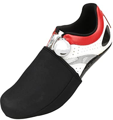 BESPORTBLE 2 Stk Wasserdichte Überschuhe Zehenwärmer Für Fahrradschuhe Fahrrad Überschuhe Zehenwärmer Im Winter Überschuhe Zum Radfahren Outdoor-überschuhe Halber Überschuh Heizung Winddicht