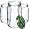 KADAX Lot de 48 bocaux de conservation en verre pour couvercle à visser - 900 ml - Pour confiture, conservation, cornichons, K5198