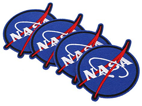 8 Stück Bestickte Aufnäher für Kleidung Im NASA-Stil, Nähen, Dekoration, DIY-Aufkleber