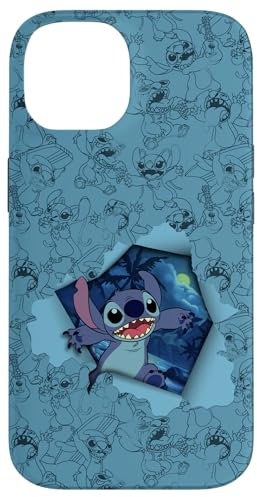 iPhone 14 Disney Lilo & Stitch Tropical Breakout featuring Angel Case
