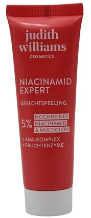 Judith Williams Niacinamid Expert Gesichtspeeling 50ml mit 5% Niacinamid + AHA Komplex + Frucht Enzyme