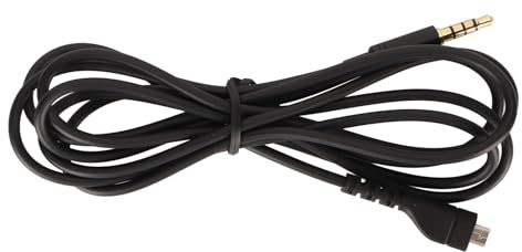 Cuifati 3,5-mm-Audiokabel für Arctis 3 Arctis 5 Arctis 7 Arctis Prime Arctis Pro, 4,92 Fuß HiFi-Sound-Stereo-Headset-Ersatz-Soundkabel für Telefon-Tablet-PC (Modell einstecken)