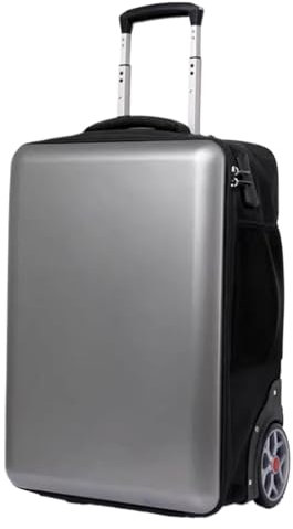 ASHSDI Koffer Reisekoffer Trolley 2-in-1-Schulter-Trolley-Rucksack, Großes Fassungsvermögen, Hartschalen-Trolley-Koffer Für Geschäftsreisen Boardcase Handgepäck (Color : C, Size : 22in)