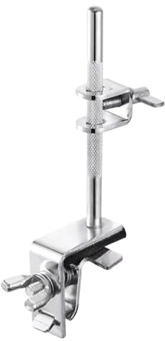 Jazz Drum Cowbell Holder - Hoop Mounted Cowbell Clamp | Adjustable Cowbell Mount Clamp, Stable Drum Hardware For Bass Drum Ring, Bass Drum Holder Cowbell Stand, Strong Structure Instrument Accessories