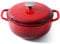 Kordisen 28cm/5.7L Enameled Cast Iron Dutch Oven Pot with Lid, Dutch Oven for Sourdough Bread Baking, Oven Safe up to 500° F, Heavy-Duty & Large, Red