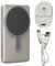 vreplrse Magnetischer Bildschirm der Rückkamera für Android Telefone Magnetischer Bildschirm Selfie Anzeigegerät hinten ABS RK X40 Mobiltelefon, Schwarz