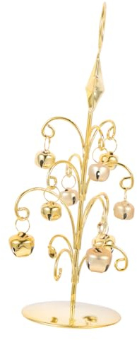 LOLIPPYY Porte Clip Mémo Sapin de Noël Doré Support Numéro de Table Porte Photo et Carte Dinvitation Base Stable pour Décoration de Table de Fête Cadeau Pratique et Élégant