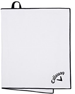Callaway Golf 2017 Microfiber Players Tour Towel, White, 20 x 30