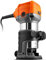 VonHaus - Compact Palm Router Saw 710W - Electric Trimmer Router Corded - Chuck Collect Diameter 1/4”, 3/8” - 220V Wood Cutter - Trimmer Base for Wood/Laminate Flooring - 6 Speed Setting