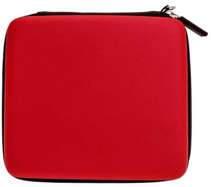 OSTENT Hard Carry Reisetasche Tasche kompatibel für Nintendo 2DS Konsole - Farbe rot