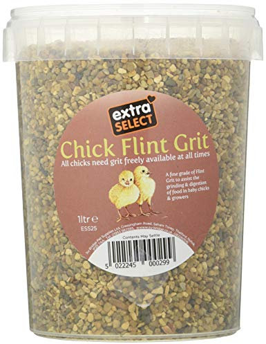 Extra Select Chick Flint Grit Tub, 1 Litre