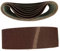 Goodway 10 bandas de lijado de tejido de 75 x 457 mm, grano 80, unidas con resina, bandas de lija para lijadora de banda, ideal para madera, metal, barniz y óxido, abrasivos de corindón de alta