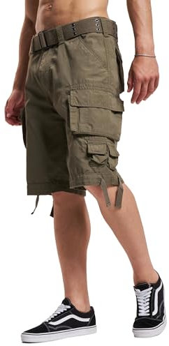 Brandit Savage Ripstop Shorts, Farbe: Olive, Größe: XL