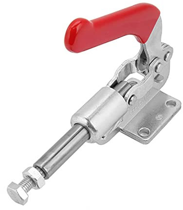 EVTSCAN Neueste Toggle Clamp Eisen verzinkt Schnellfixierte Toggle Clamp Halteriegel Push Pull Action Handwerkzeug(GH-36010)