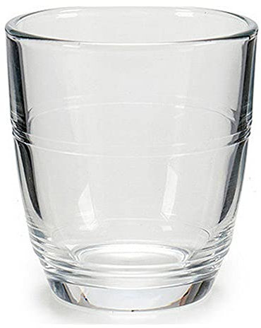 Vivalto Juego 6 Vasos Cortado 9CL Set de Cocina, Multicolor, Estándar