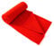 Lallier Unisex-Kaschmirwolle Klassischer, gerippter, fester Schal, ultraweicher, warmer Winterschal mit Geschenkbox (Rot)