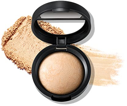 LAURA GELLER Baked Natural Glow Highlighter Radiance Enhancing Makeup, French Vanilla