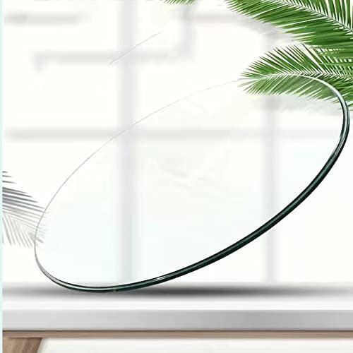 DIBAKO 50cm Tischplatte Aus Glas,Schwerlast Klarglas Kreis,Dicke 8 Mm Glasplatte Runder Tisch Glasplatte Ersatzteil Für Esstisch Couchtisch (Size : 78cm/31in)
