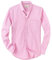 J.VER Oxford Camicia da uomo senza stiratura, vestibilità normale, da uomo, a maniche lunghe, casual, in cotone, senza pieghe, con tasca, Colore: rosa., 3XL