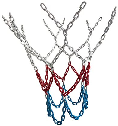 Garneck 1stk Kette Basketballnetz Basketballring Basketball-Netz Sport-basketballnetze Pool-basketballnetz-ersatz Rand des Basketballkorbs Lagerbehälter Schwer Synthetischer Stahl Der Korb