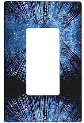 Sternenhimmel Dekorator Lichtschalter oder Steckdose Wandplatte, für Lichtschalter, Dimmer, Buchse