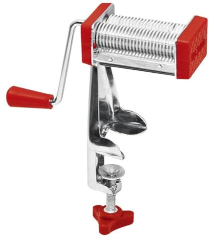 Orion HAUSE MAKARON-MASINE FADEN, Nudelmaschine, Edelstahl, Rot