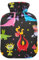 Wärmflasche mit Cartoon-Drachen, Wärmflasche mit Bezug, Wärmflaschen zur Schmerzlinderung, Handfüße, Wärmer für Frauen, Mädchen, Kinder, 2 l