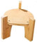 rockible Support Distributeur de Boissons Pratique, Base Ronde en Bois, Ornements Polyvalents Robustes, Support Distributeur de Boissons pour Restaurant