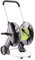RR ITALIA BB2122BFV23 | Carrello avvolgitubo serie BAMBOO + Tubo da Giardino FORTE + Kit Lancia regolabile Soft Touch, 1 innesto rapido stop, 1 innesto rapido, 1 adattatore rubinetto (23 metri, Verde)