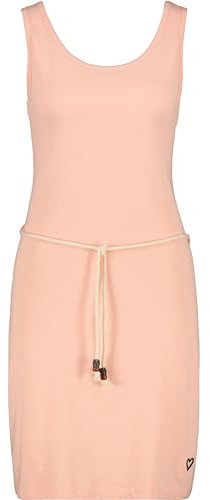 ALIFE and Kickin JenniferAK A Sleeveless Dress Damen Sommerkleid, Kleid Mellow Peach Melange L