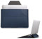 MOFT Sleeve Case & Stand for 15-16 Inch Laptop, Vegan Leather Bag With Expandable Storage, 2 Adjustable Angles, Compatible With MacBook Air/Pro 15-16 Inch, Deep Blue