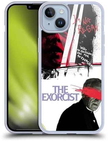 Head Case Designs Licenza Ufficiale The Exorcist Regan Grafiche Custodia Morbida in Gel Compatibile con Apple iPhone 14 Plus E Compatibile con Magsafe Accessori